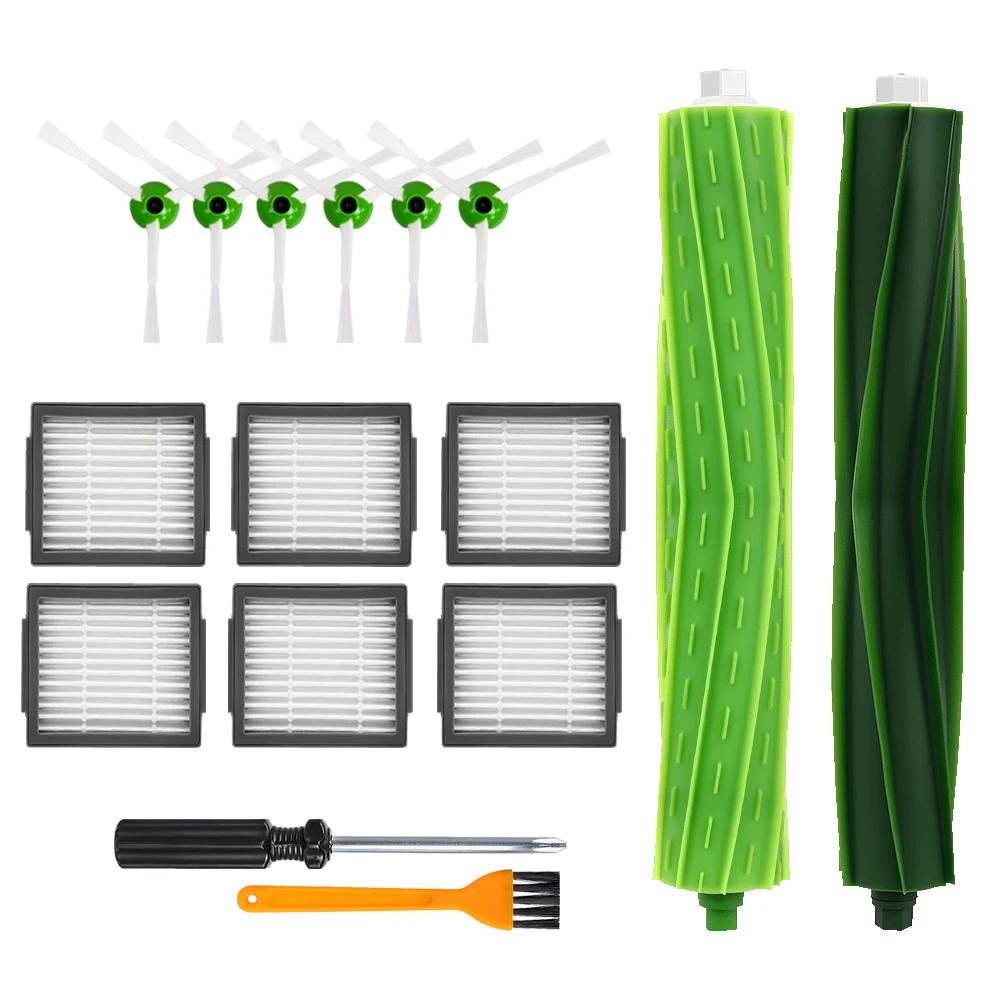 Dust Bag Main Side Brush HEPA Filter Part Compatible For iRobot Roomba E1 E6 E7 i1 i1+ i1 i1+ i6 i6+ i7 i7+ i8 i8+ Robot Vacuum