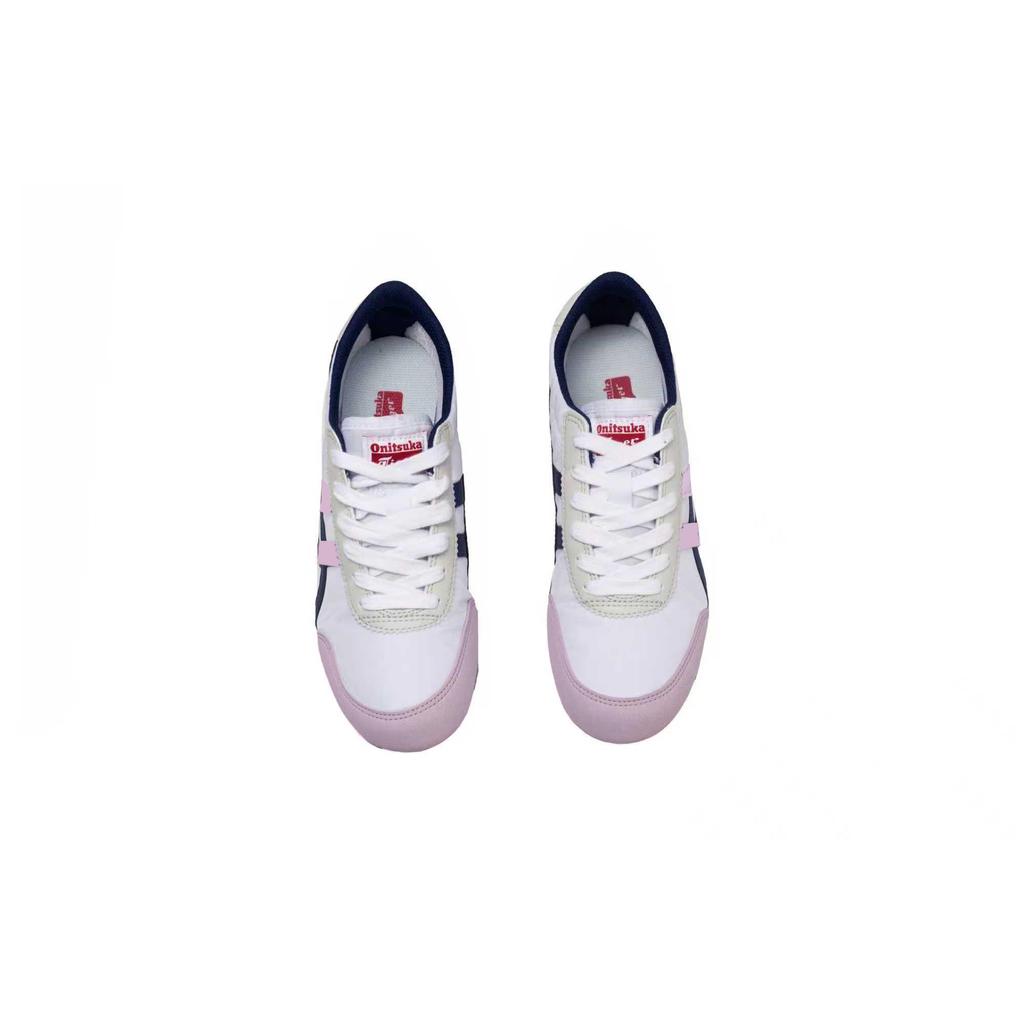 Onitsuka Tiger Track Trainer Funi Wander Abrasion Resistant Abrasion Resistant Low top Casual Shoes Unisex Pink White D318N-0150(Team348-Funi )