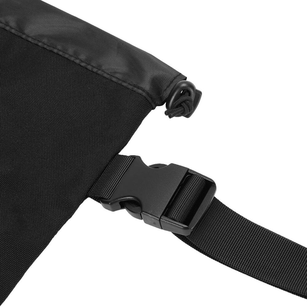 Nylon Fabric, Mesh Garden Hose Organizer Black Water Hose Storage Bag Jumper Cable Storage