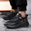 Special Kitchen Non-slip Shoes Men's Chef Shoes Special Waterproof and Oil-proof Lightweight Catering Work Shoes Black Customization