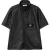 Ss25 Solid Color Simple Single-Breasted Polo Shirt Men Shirts Black K1S1512000-28S0069-V0029