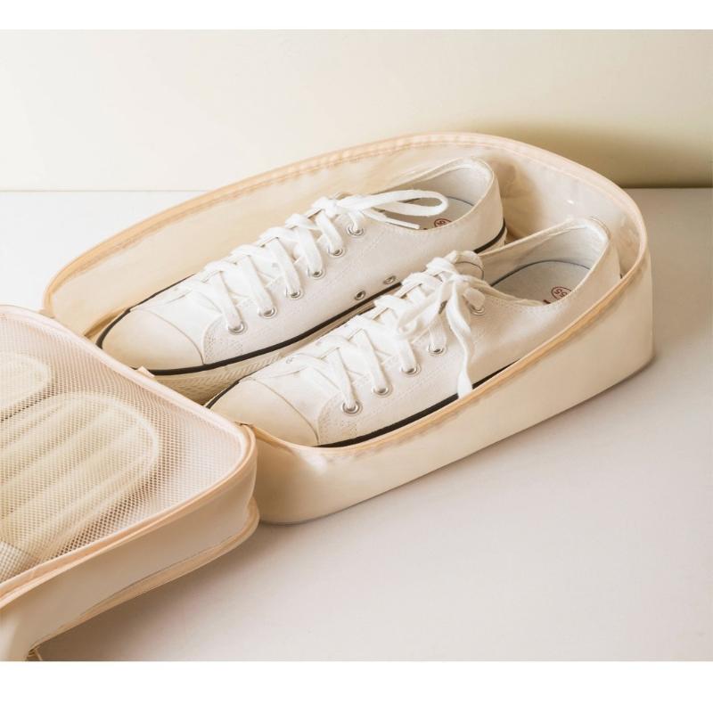 Tragbare Reise-Schuhtasche, Unterwäsche-Kleidertaschen, Schuh-Organizer, Aufbewahrungstasche, multifunktionales Reisezubehör