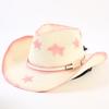 Popular European and American Western Cowboy Straw Hat Men's and Women's Fashion Shade Straw Hat Outdoor Western Cowboy Hat