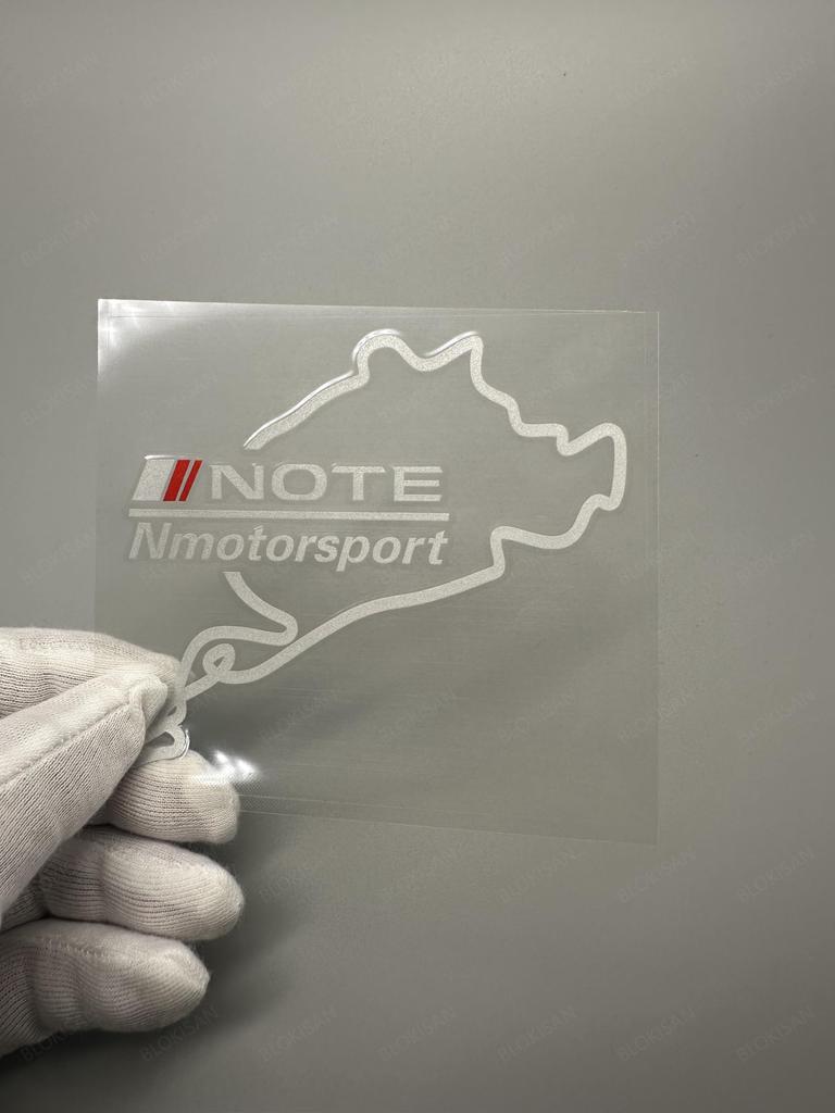 Note Fuel Filler Cover Sticker Rear Glass Rear DBA-E13 DAA-E13