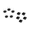 Parts Organizer Pegboard Bins Organizer Bin Storage Case Tool Box Storage Box for Cabinet Bathroom Jewelry Cosmetics