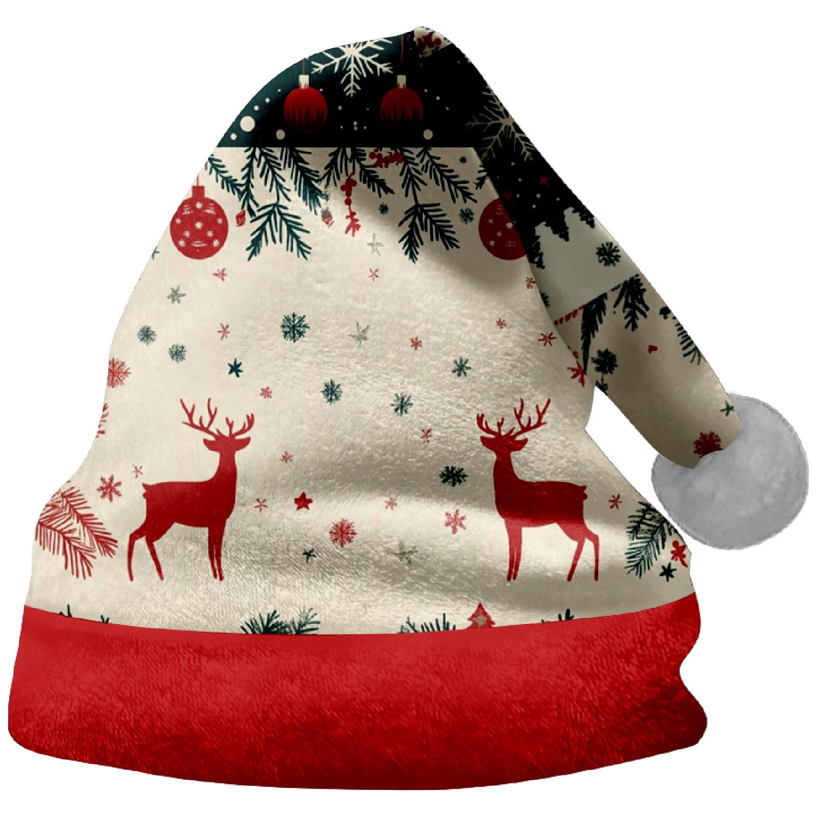 

Забавные рождественские шапки, товары для рождественской вечеринки, праздничные шапки M бежевый