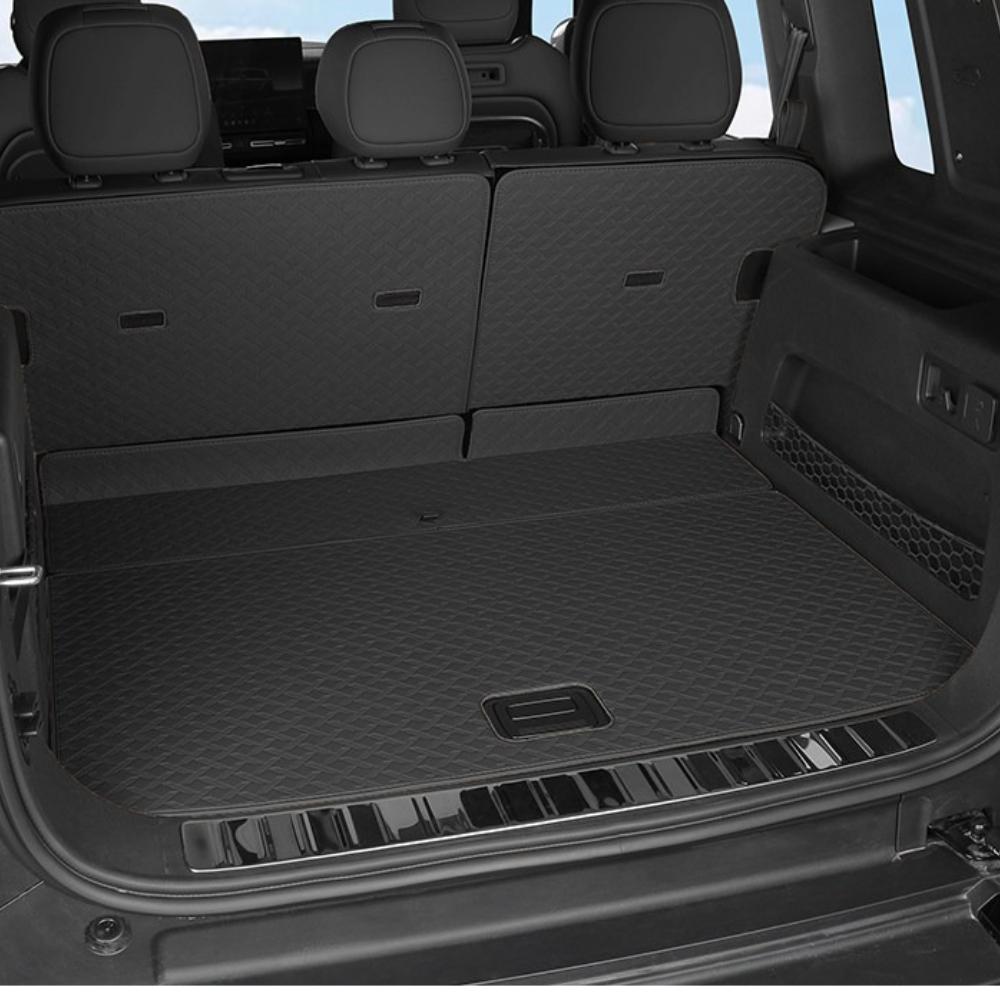 For Chery iCAR V27 2026+ Leather Trunk Mat Original Color Custom All-Encirclement Trunk Mat Rear Anti-Dirty Protector Pad