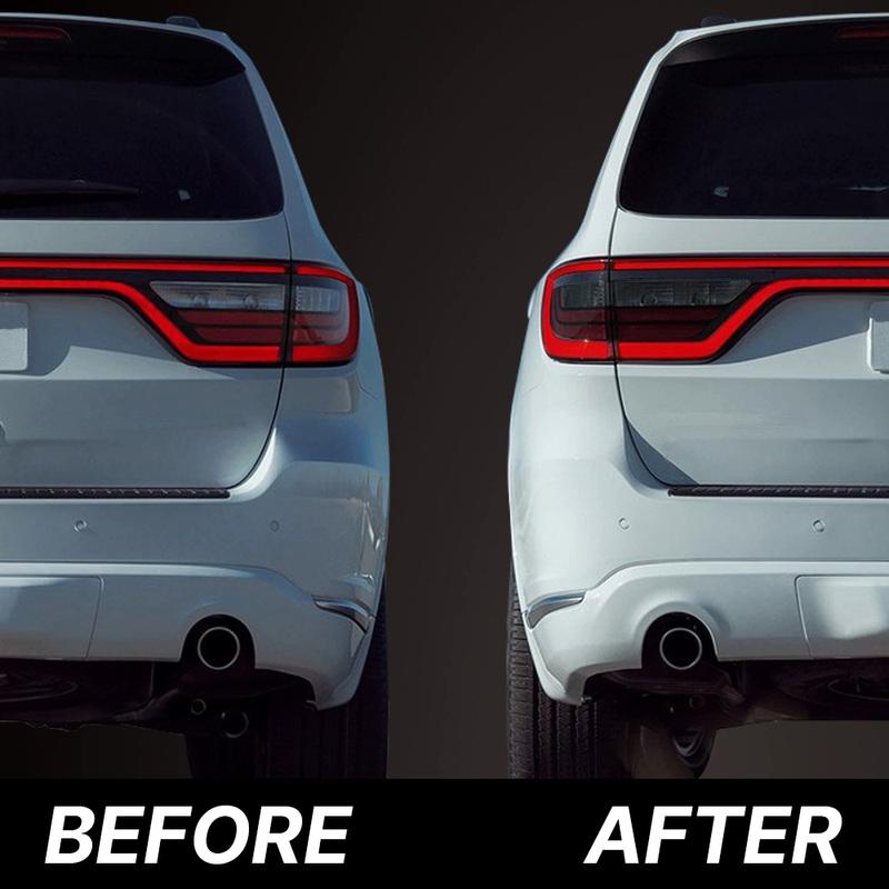 Per Dodge Durango 2014- Adesivi Luci Auto Sovrapposizioni Palpebre Fari Pellicola Vinilica Oscurante Decalcomania Luci Posteriori Accessori Esterni