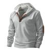 2026 Lente Heren Trendy Jacquard Gebreide Casual Hoodie