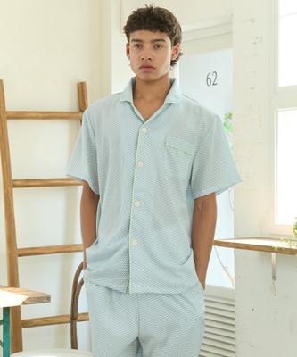 [DAP] Aqua Blue Luftfrische Pyjama-Set [Versand aus Korea] 100% Original