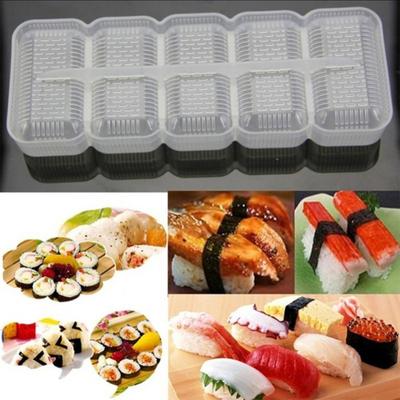 Portable Japanese Roll Sushi Maker Rice Mold Kitchen Tools Sushi Maker Baking Sushi Maker Kit Rice Roll Mold Sushi Accessories