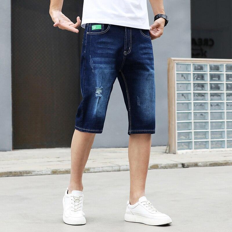 Buy 2021 Summer New Men 'S Ripped Denim 