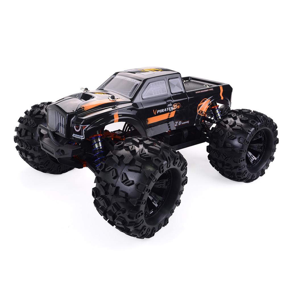 1/8 ZD Racing MT8 RC Car 2.4G 4WD RTR Brushless Monster Truck Buggy Off-road Truggy Vehicle 90km/h High-speed Racing RC Car