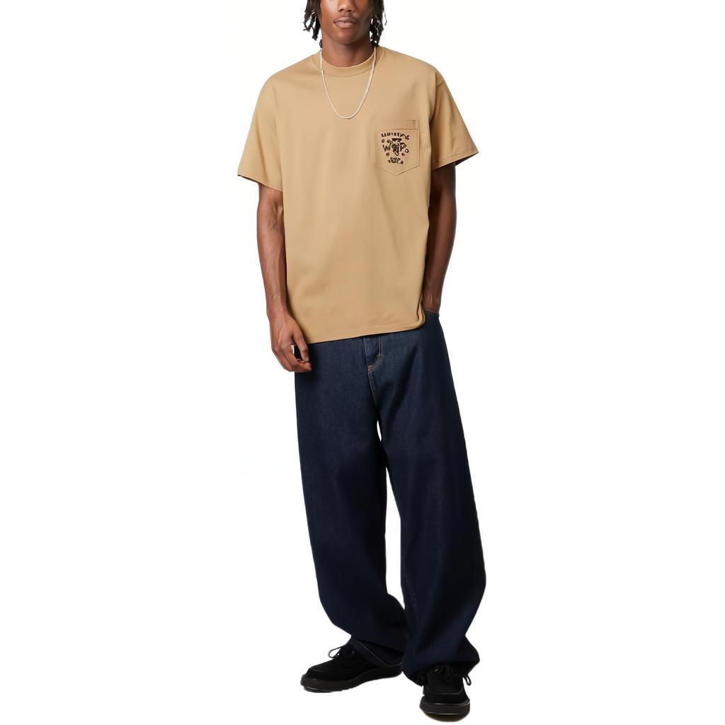 Carhartt WIP FW24 S/S Fragments Pocket T-Shirt Unisex Tops Brown I034407-0IA-XX