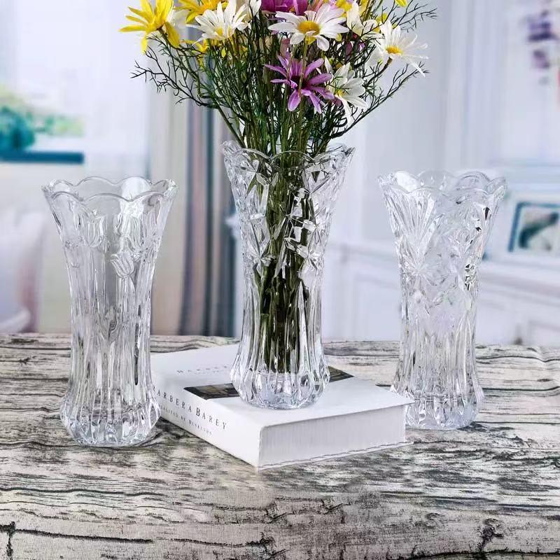 Vaso Spesso in Vetro Cristallo per Idroponica & Composizioni Floreali