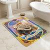 Merry Area Rug Carpet For Bedroom Game Playroom Living Room Nonslip Sofa Office Home Decor Doormat Christmas Gift C33