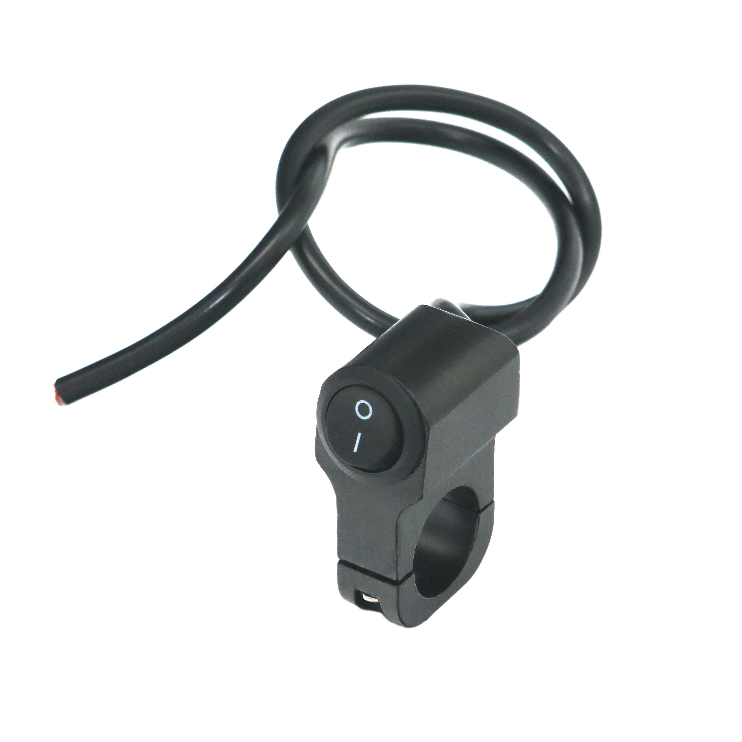 

LMoDri мотоциклетные переключатели на руль 7/8 дюйма, противотуманные фары, аварийный выключатель тормоза для спорта, грязи, электрического велосипеда, прерыватель