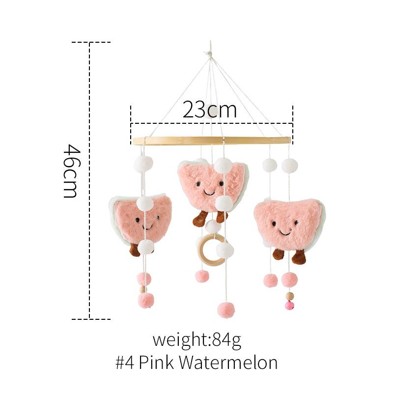 Rotating Crib Mobile: Newborn Baby Sleep Aid & Educational Rattle Toy