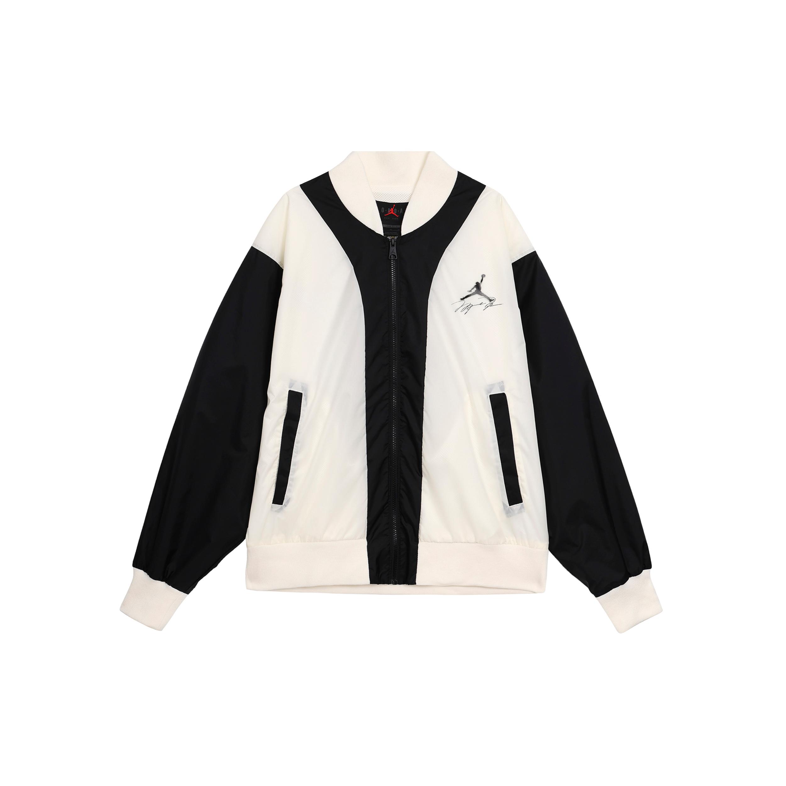 Jordan Flight Jackets Men s Sail White Stand Collar Moderate Other FB7033-133 L