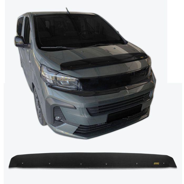 SCOUTT | Bra Capot Déflecteur Protection Pour Opel Zafira Life Depuis 2019, Aérodynamique, Assemblage Facile, Aucun perçage requis