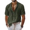 DICIFY Men's Fashion Short Sleeve POLO Neck Casual Blouses & Shirts