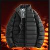 Mens Womens 3-in-1 Waterproof Windproof Hiking Jacket With Removable Down Liner Outdoor Trekking Camping Cycling