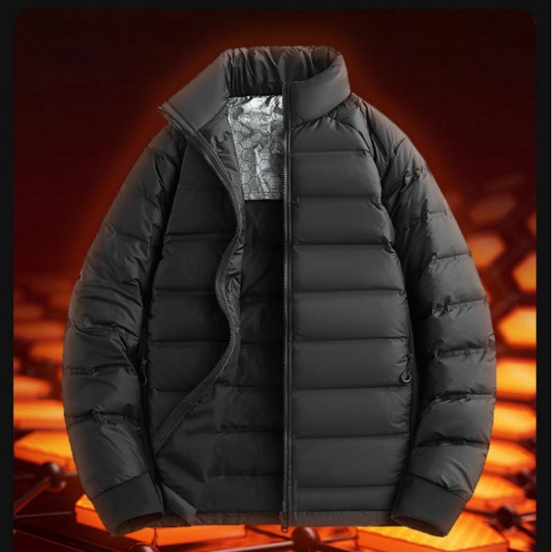 Mens Womens 3-in-1 Waterproof Windproof Hiking Jacket With Removable Down Liner Outdoor Trekking Camping Cycling