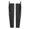 Car Side Skirt   Matte Black High Strength Plastic Lightweight   Splitter Winglet Canard Diffuser for Most Vehicles 2 PCS