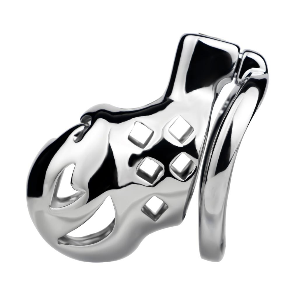 FRRK 304 Stainless Steel Chastity Cage Penis Lock Male Chastity Device Cock Cage BDSM Chastity Products Sex Toys