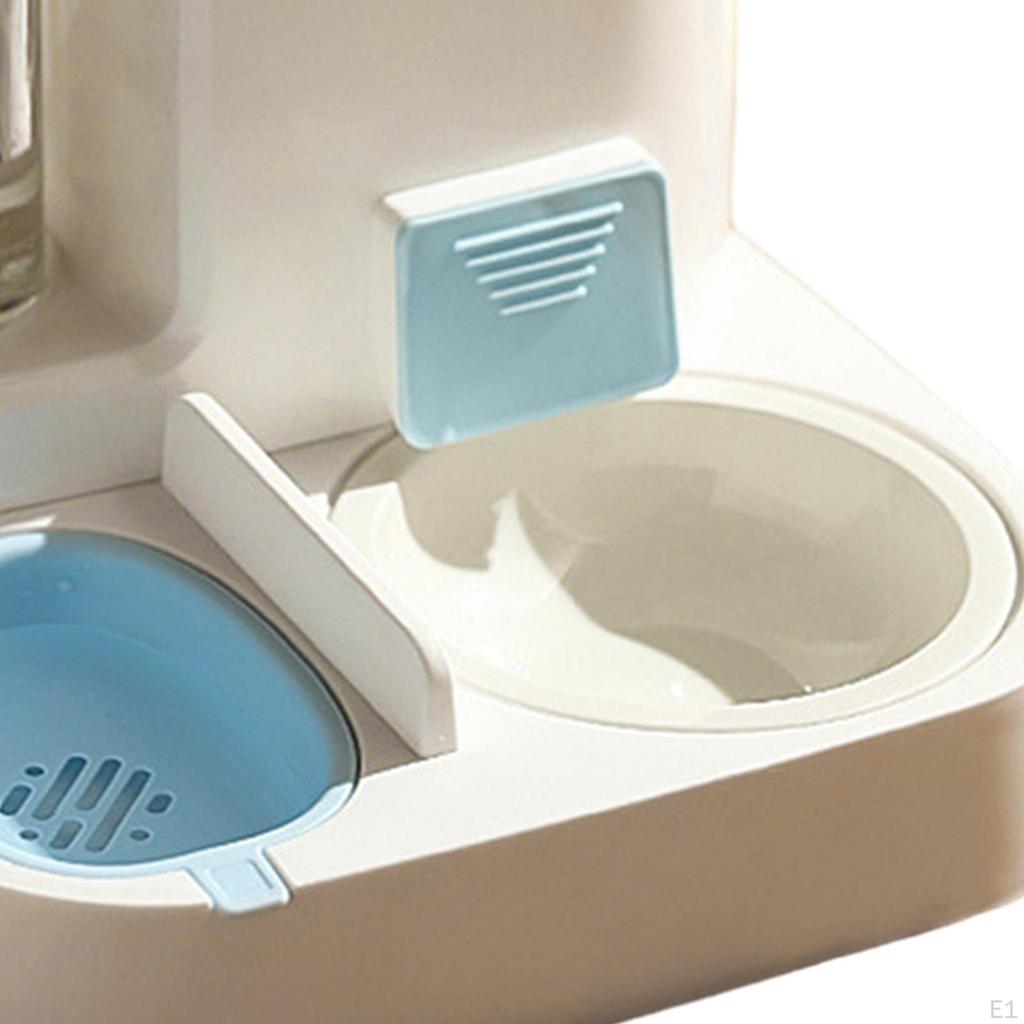 Automatic Cat Feeder Detachable Bowl Feeding Station Pet Supplies Container Portable and