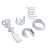 Left Right Door Lock Cylinder Repair Kit 6K3837223A Metal Door Lock Cylinder Barrel Repair Kit Replacement for Seat 2 3