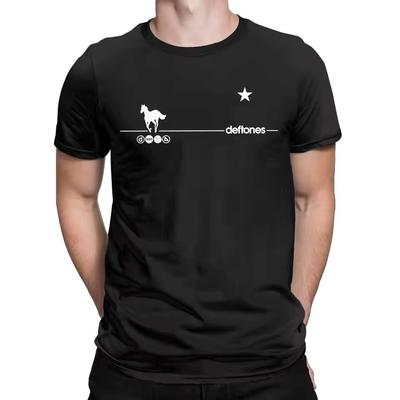 Deftones Rock Band Ohms White Pony Unisex Black T-shirt Size S-5XL Unisex T-Shirt