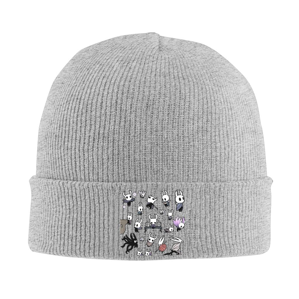 Video Game Hollow Knight  pack Beanie Hats  Bonnet Hats Men Women Funny Gym Knitting Hat Spring Custom Warm Soft Caps