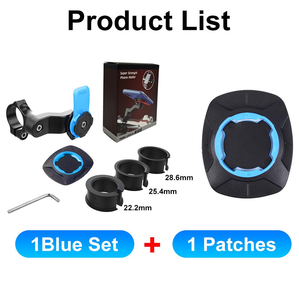 QUAD-LOCK Мотоциклетный Велосипедный Держатель для Телефона Подставка Велосипедный Держатель для Телефона Велосипедный Держатель Вращающийся на 360° Поддержка Навигации Защитный Кронштейн