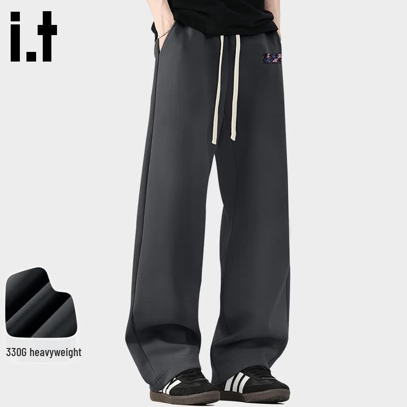 

Fingercroxx Men s American Retro Straight-Leg Casual Pants XXL
