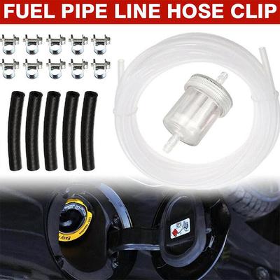Fuel Filter Hose Clip Pipe Line Kit For Webasto Eberspacher Heater Includes Fuel Hose Clips Filter Adapter Auto Heater Accessory