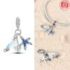 Charms Coppermarine Element Starfish Fish Tail Pendants Fit Charms Plataoriginal Bracelet Beads Women Jewellery Making