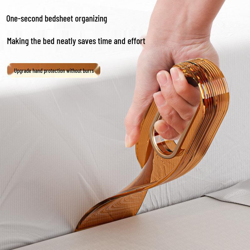 Bed Sheet Organizer: Gap-Filling, Bed-Raising Solution for Easy Sheet Changes and Perfect Bed-Making