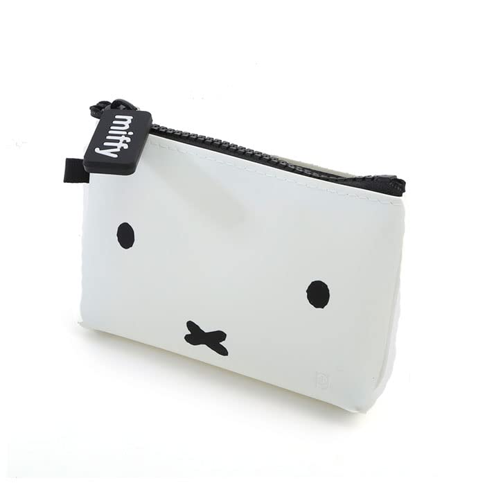 design Miffy x x x x White P+g NUU-small (White) W14.0 H9.5 D2.0cm (5.9" 3.7" 0.8") Face (PG-29701)