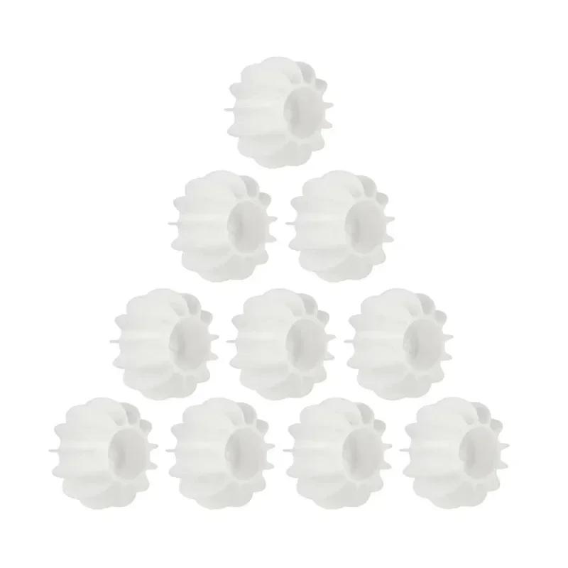 20/1PCS Silicone Laundry Ball Reusable Anti-tangle Clothes Cleaning Balls Stain Removal Anti-winding Hair Catcher Cleaning Amagi