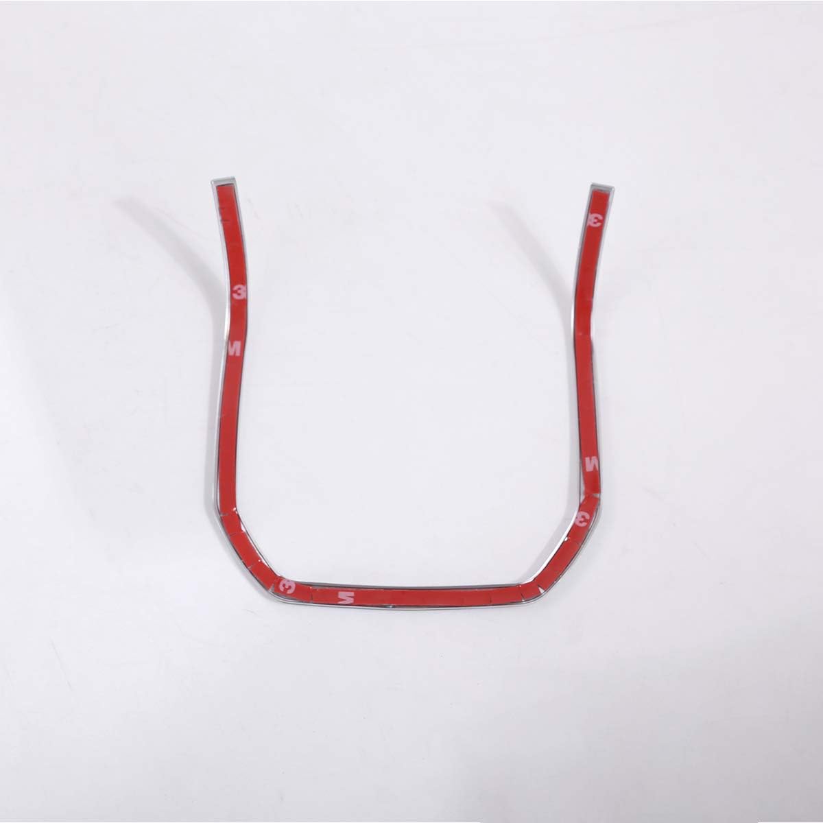 ABS Chrome Steering Wheel Decoration Strips Trim For Land Rover Range Rover Evoque 2012-2017