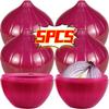 5-1Pcs Sealed Creative Organizer Onion Garlic Green Pepper Fresh Crisper Kitchen Fruits Vegetables Preservation Storage Boxes