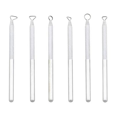 6 Pcs Polymer Clay Tools Pottery Ceramics Ribbon Sculpting Tools Set Craft Art