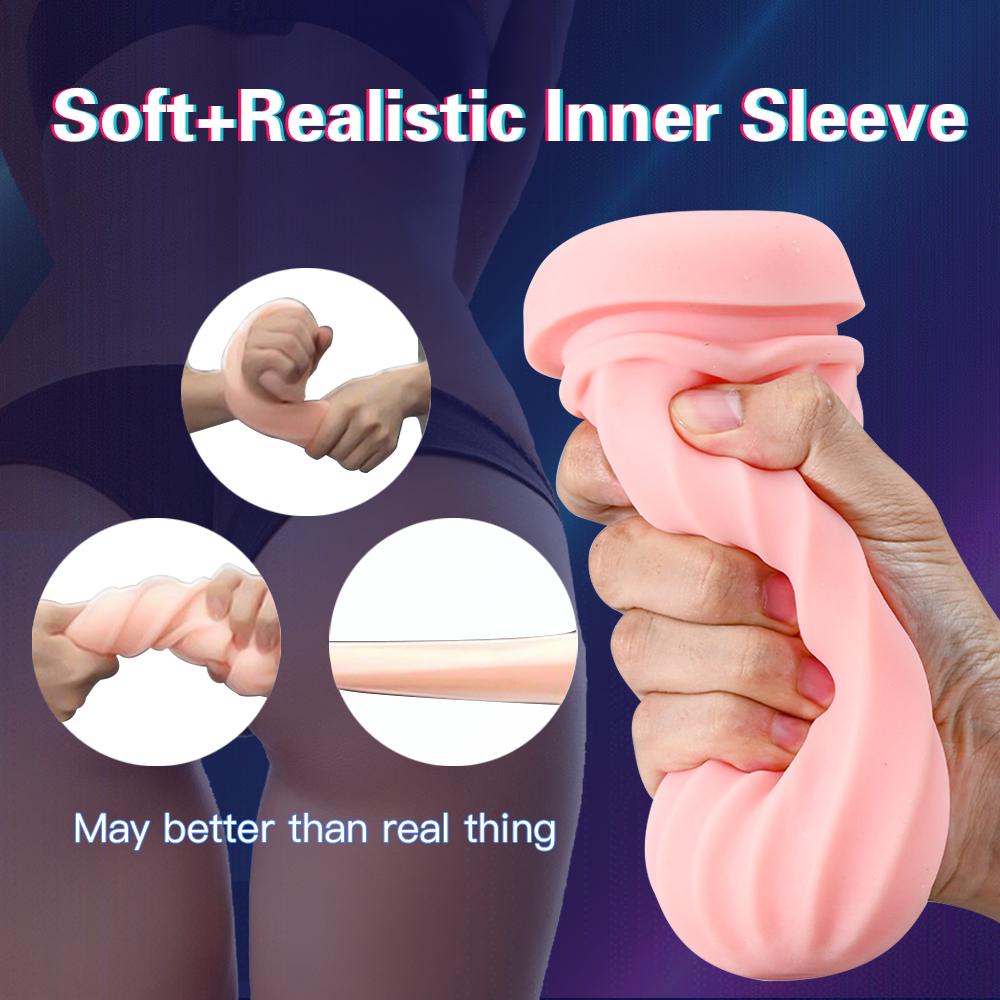 Automatic Masturbator for Men Sucking Vibrator Machine Penis Training Blowjob Vagina Pussy Masturbation Cup Sex Toys for Man