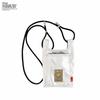 Rootote Snoopy Embroidered Mini Shoulder Bag, 2-Way IP Roo Shopper Mini, Metallic Peanuts 0Q 8460 (01 Black)