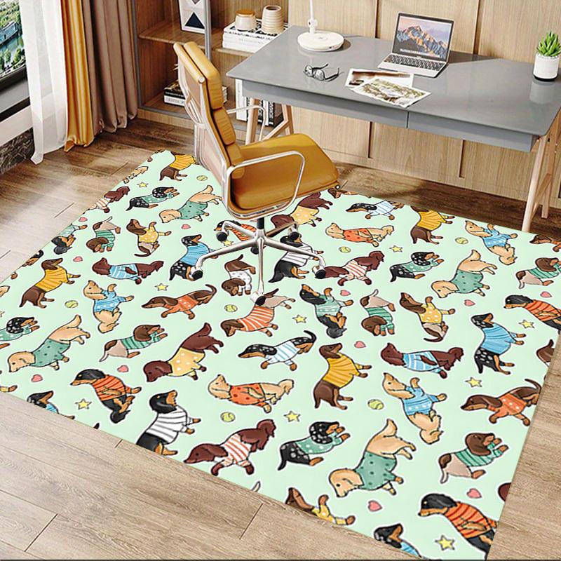 1PC Dogs Pattern Extra Large Non Slip Floor carpet, Office, family, bedroom Large Area Rug Indoor Rugs, Vibrant Colors