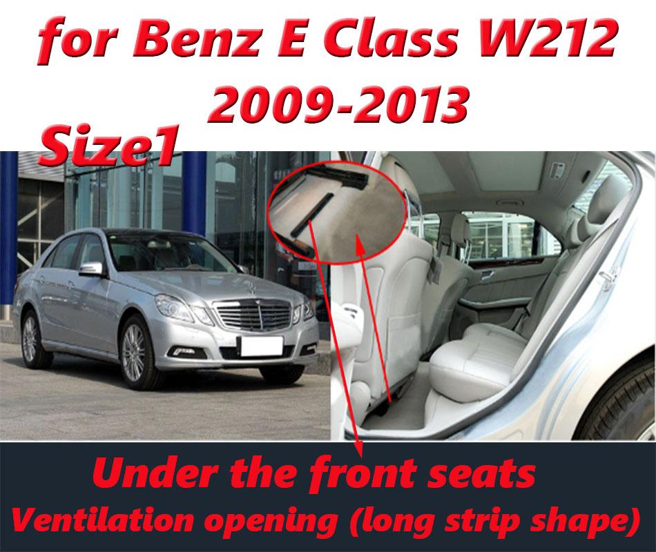 Custom RHD Car Floor Mat for Mercedes Benz E Class W211 W212 W213 2019-2025 Interior Details Accessories Durable Leather Mat