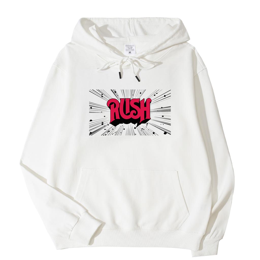 Streetwear Hip Hop Rush Band Hoodie Unisex Long Sleeved Tops Music Sweatshirt Fans Gift Hoodies Men Casual YK2 Oversized Tops