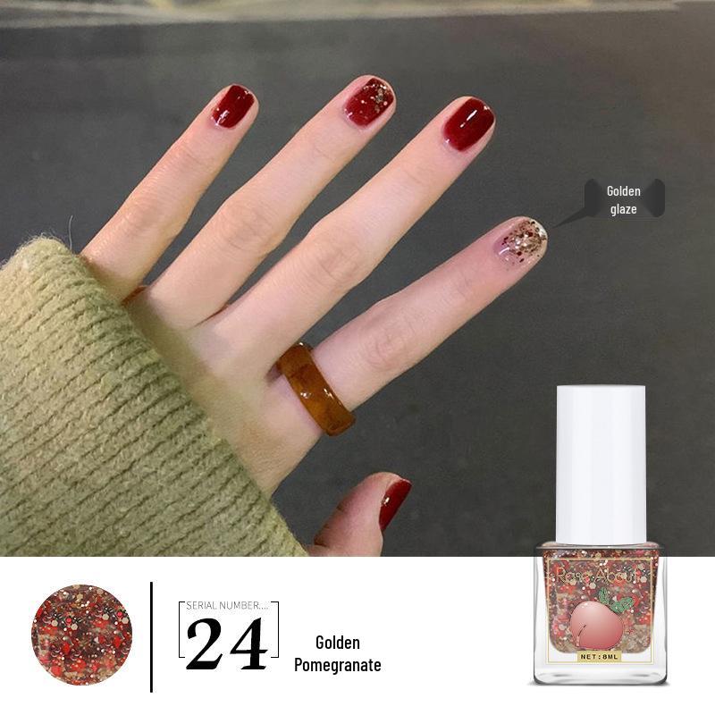 Eco-Friendly Peelable Water-Based Nude Nail Protector Polish