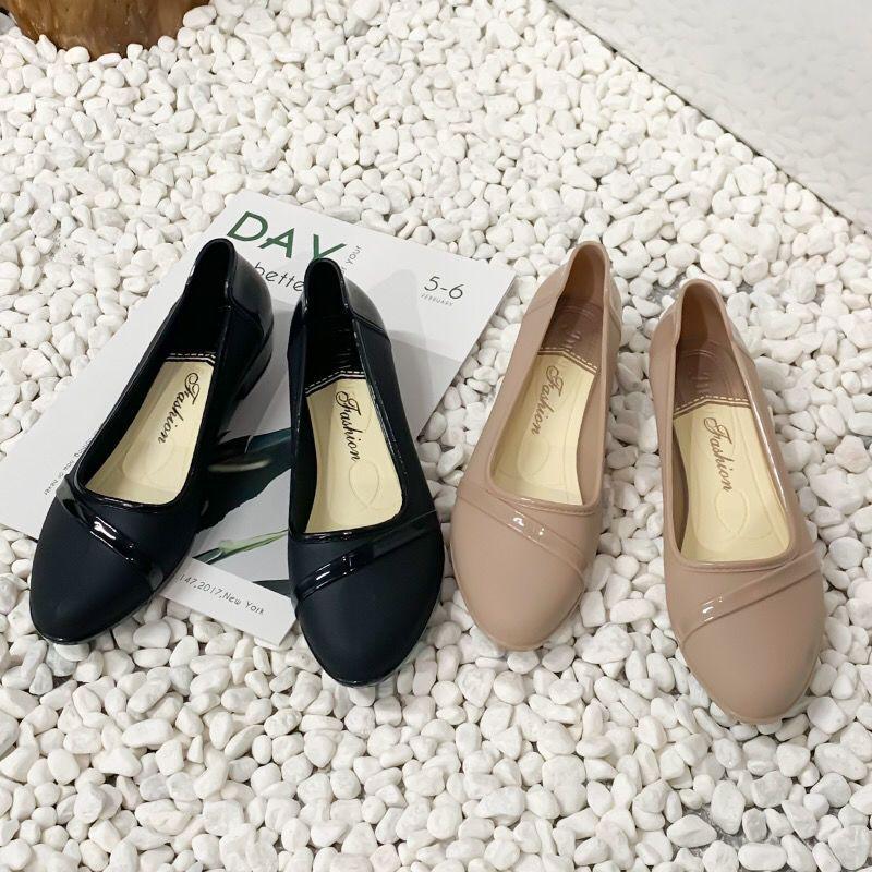 Fashion Korean Version of The Adult Shallow Mouth Waterproof Shoes In The Spring and Summer with Female Sandals
